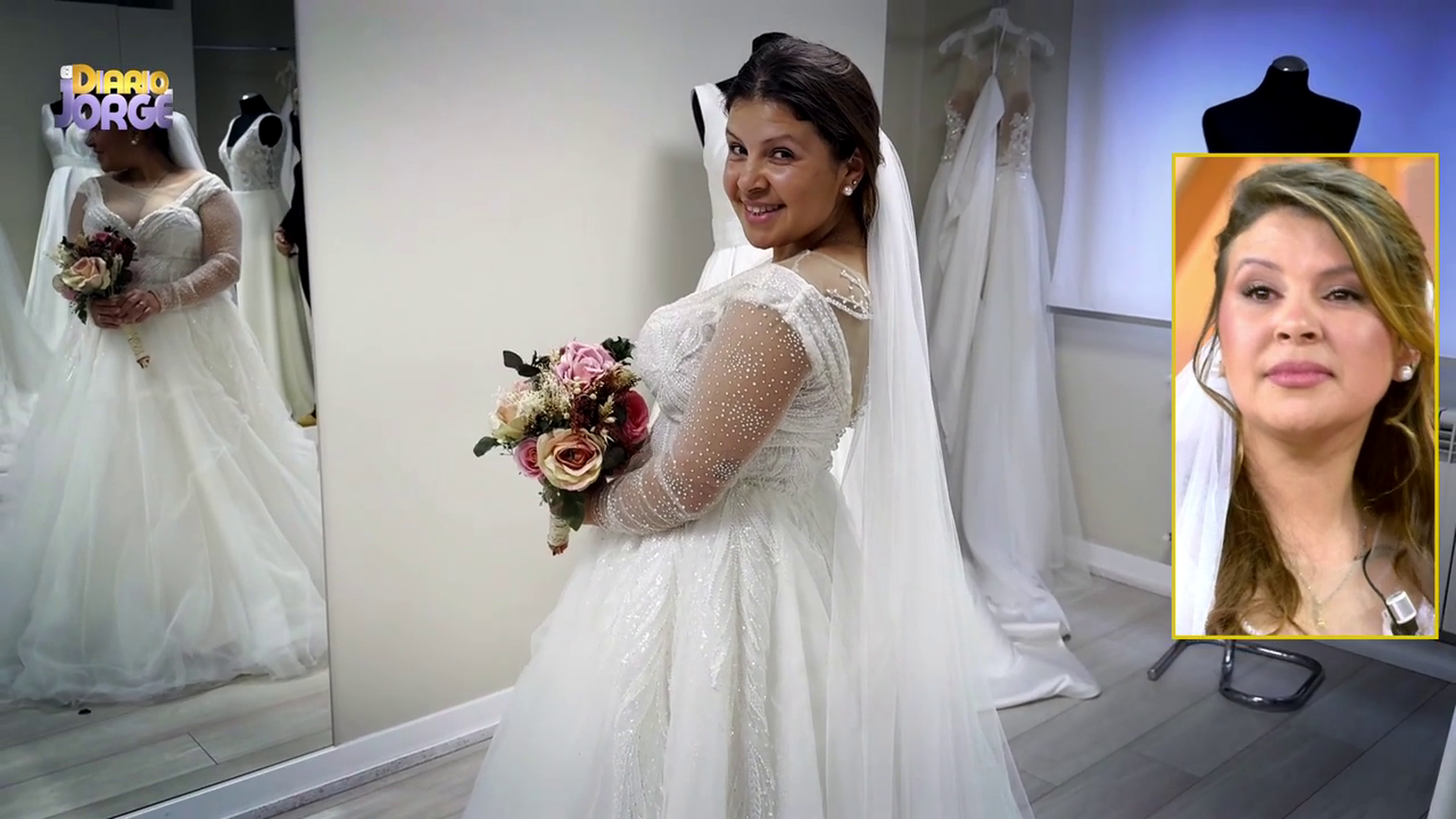 Las lágrimas de Sole al ver su vestido de boda: "Es muy fuerte"