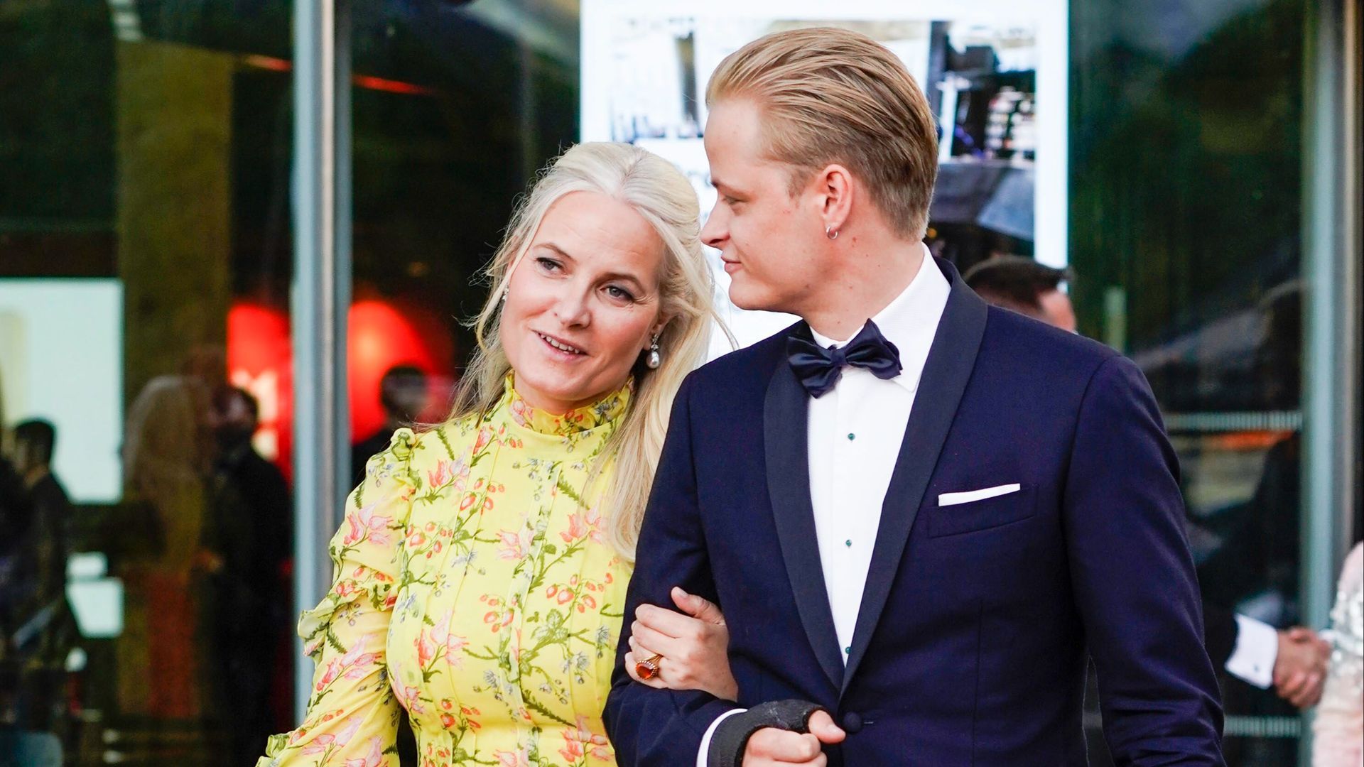 Mette-Marit y Marius Borg en una imagen de archivo.