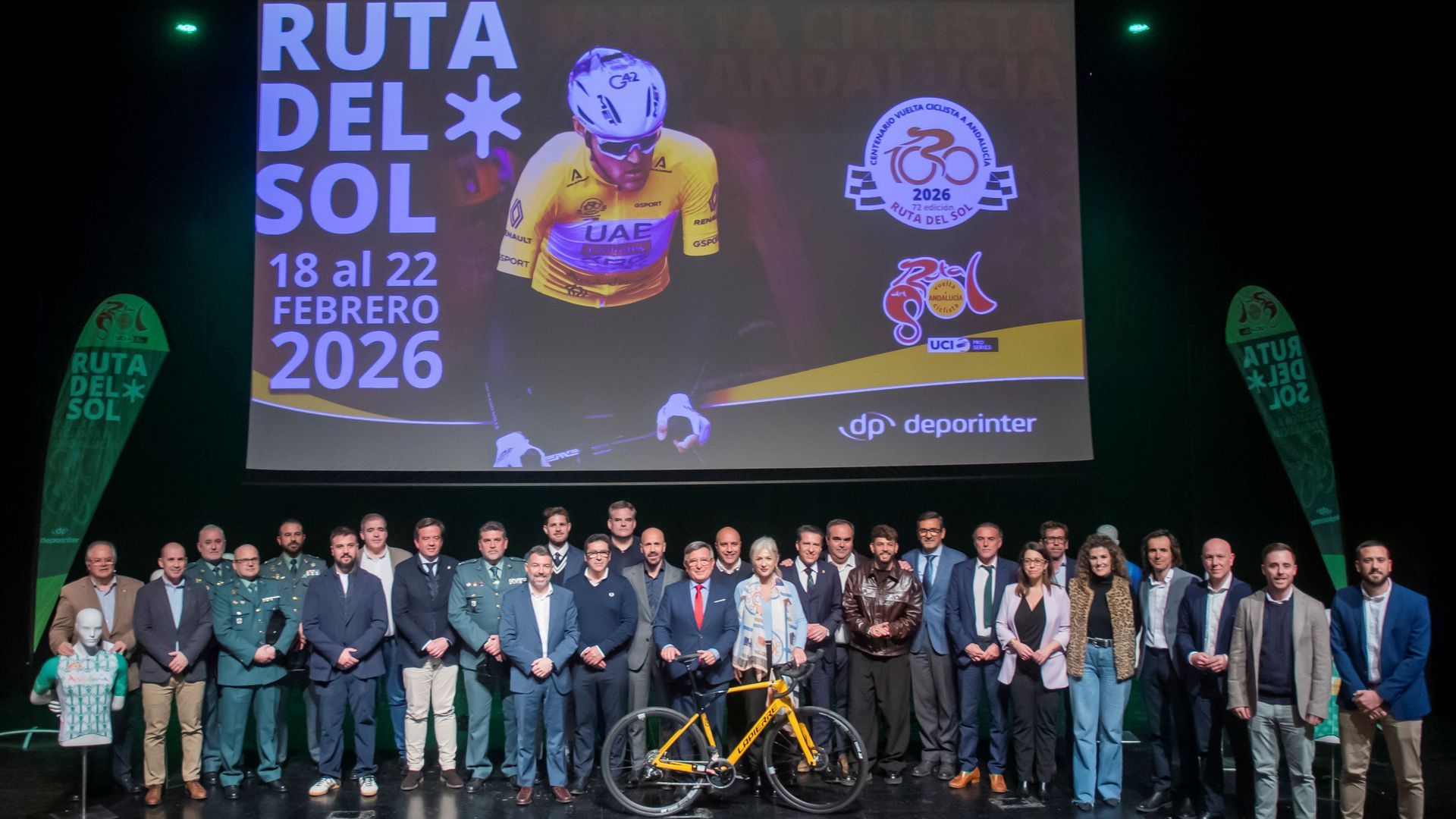 Presentación de la Vuelta Ciclista a Andalucía 2026