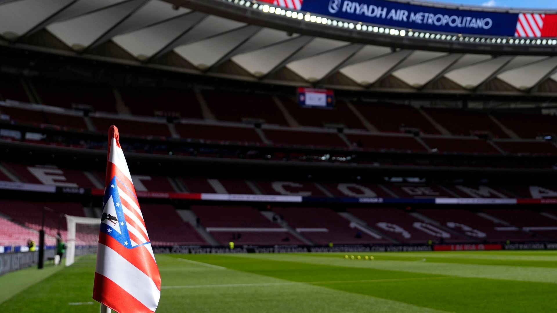 Vista del Metropolitano desde el córner