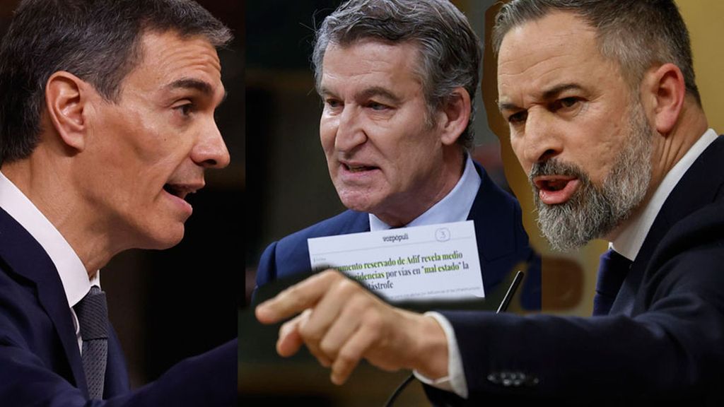 La comparecencia de Sánchez en el Congreso sobre el accidente de Adamuz se convierte en un nuevo campo de batalla