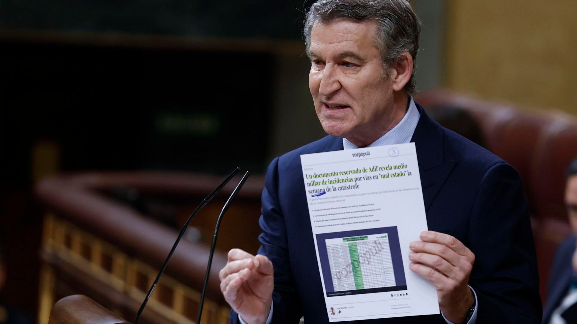 Feijóo acusa a Sánchez de desoír las advertencias: “Han jugado a la ruleta rusa con nuestra seguridad”