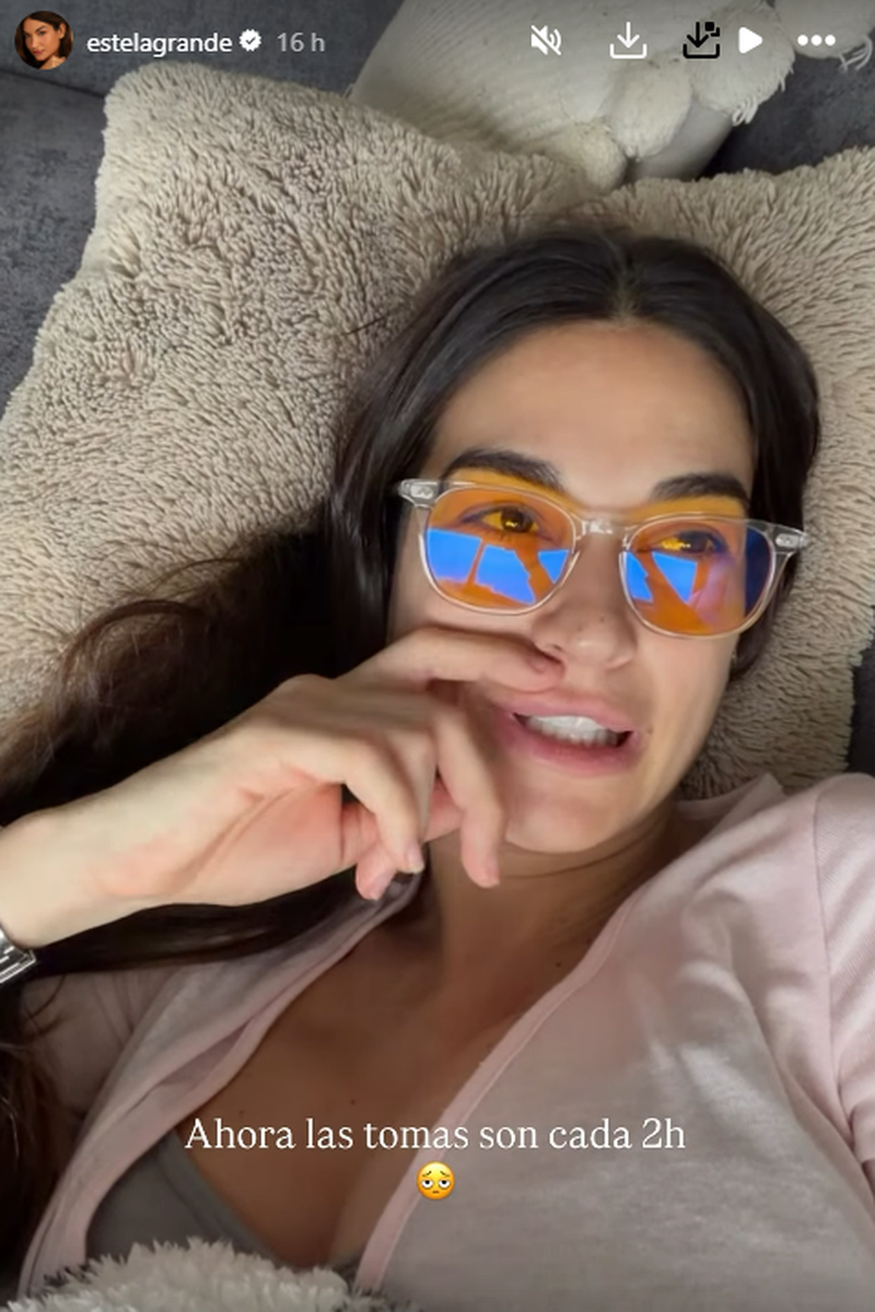 Estela Grande habla de los cambios que está llevando en la lactancia para recuperarse de la mastitis