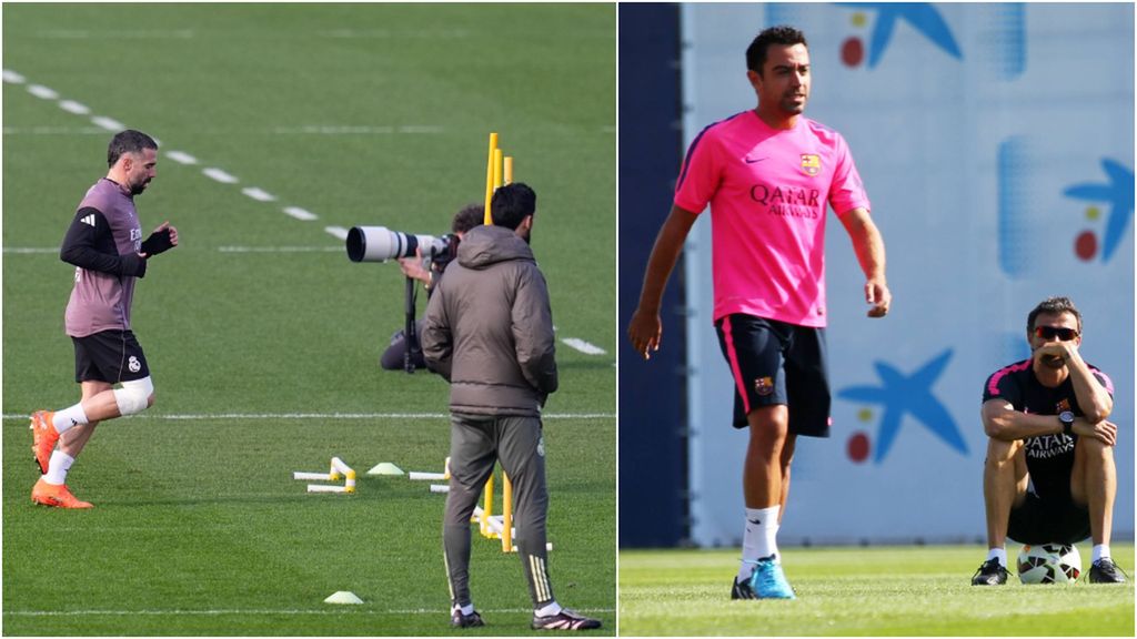 David Sánchez compara la situación entre Arbeloa y Carvajal con el caso de Xavi Hernández con Luis Enrique