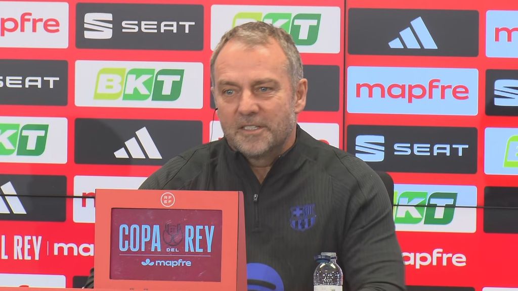Hansi Flick saca pecho del camino del Barça en Copa del Rey