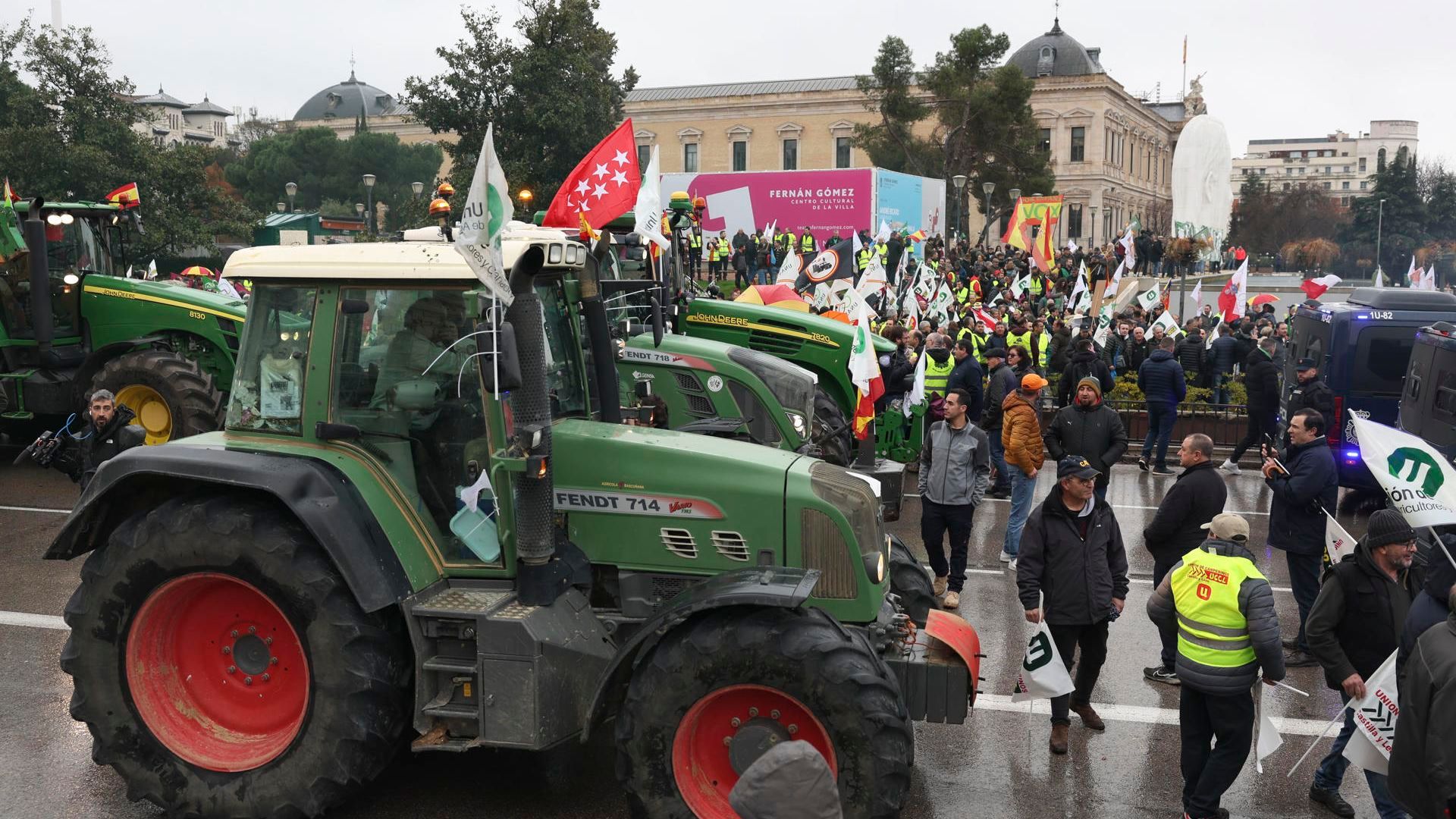Los motivos de la tractorada de los agricultores