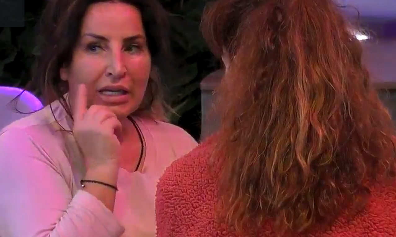 Raquel departe con Cristina