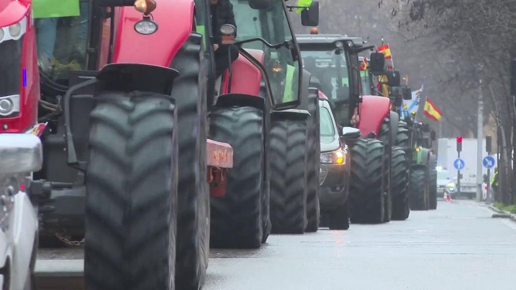 La indignación de los tractoristas en Madrid contra Mercosur: "No hay futuro"