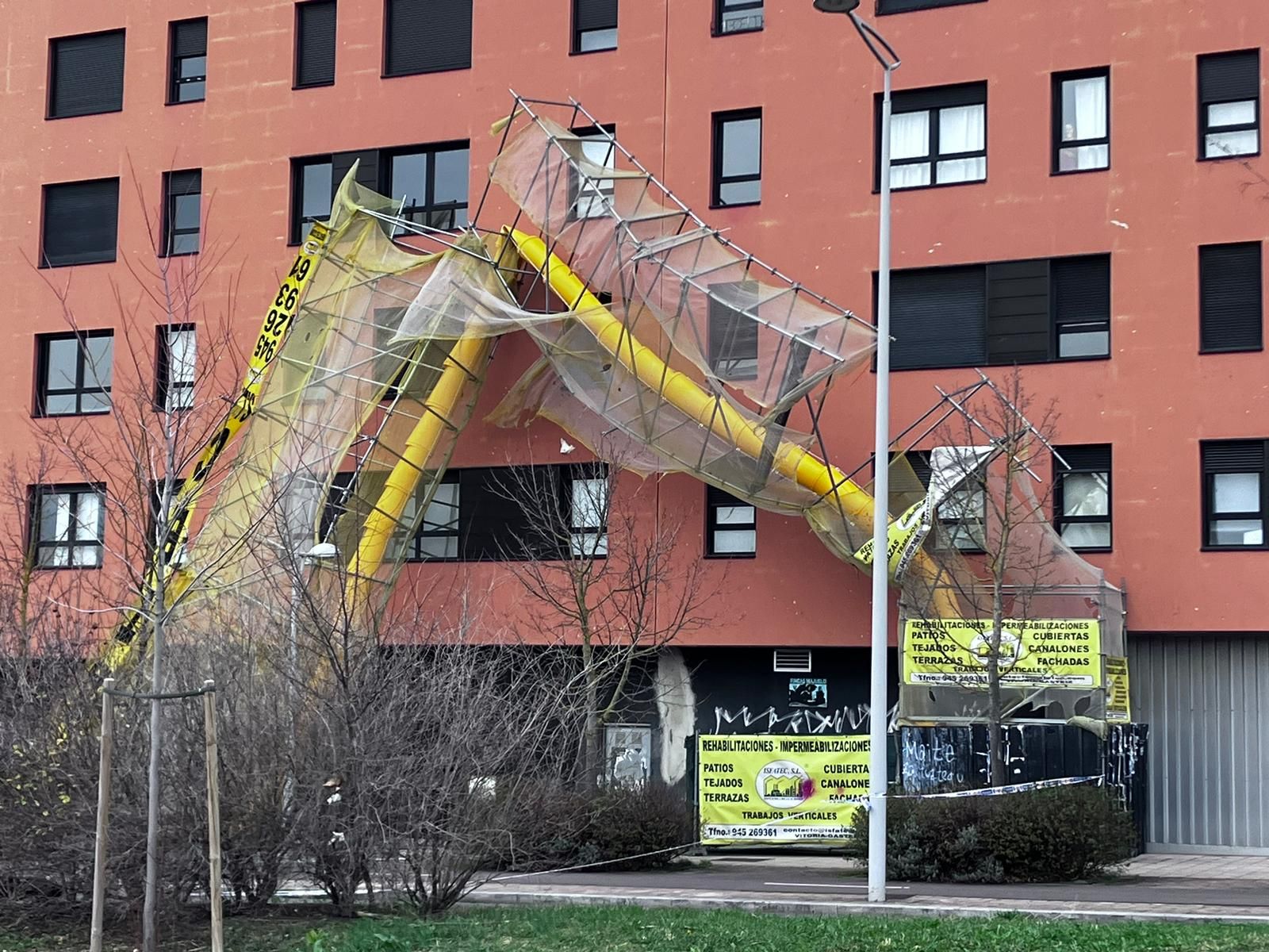 Un vecino ha alertado del desplome a primera hora de la mañana