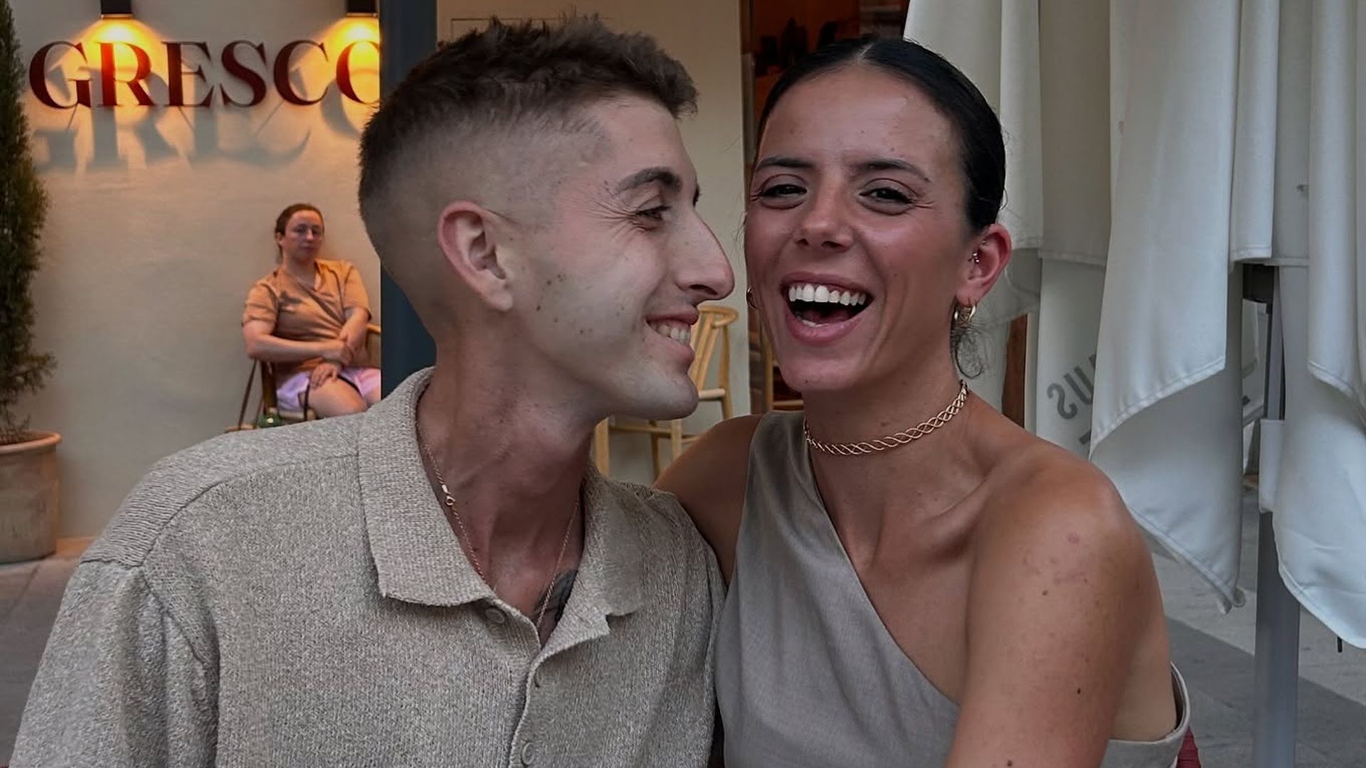 Xisco Quesada y su mujer