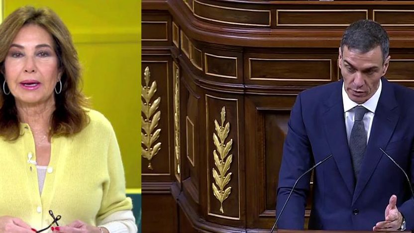 Ana Rosa Quintana, a Iker Jiménez: "A ver si Sánchez se sienta contigo a dar las explicaciones que no dio en el Congreso"