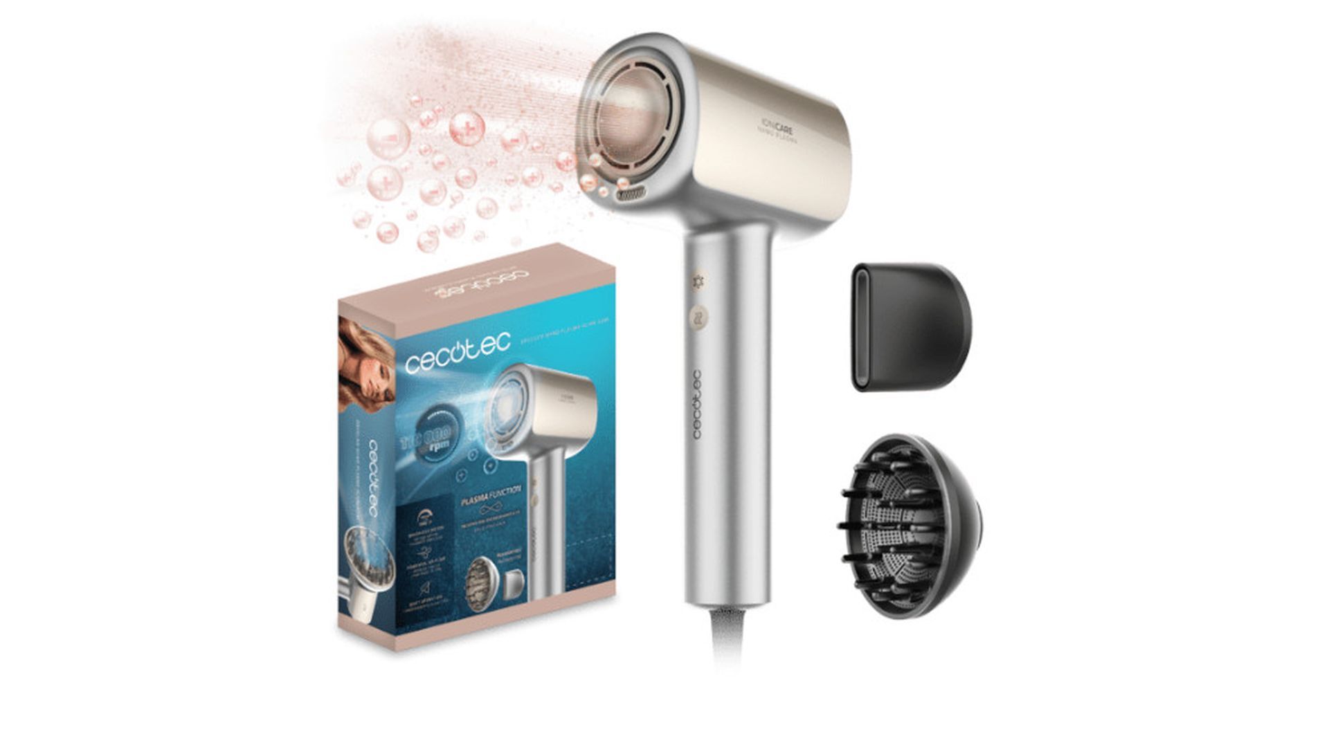 Cecotec Dryglam Nano Plasma Aluminum - La mejor opción calidad-precio