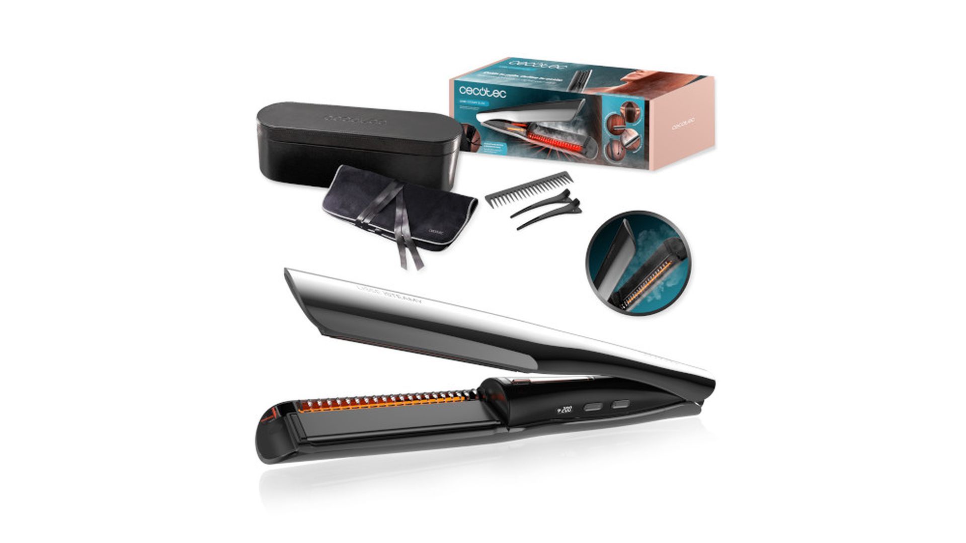 Cecotec Lisse iSteamy Elite - Muy buena para cabello teñido o seco