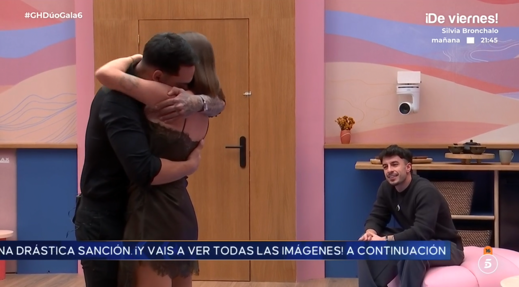 El reencuentro entre Sandra y José Luís