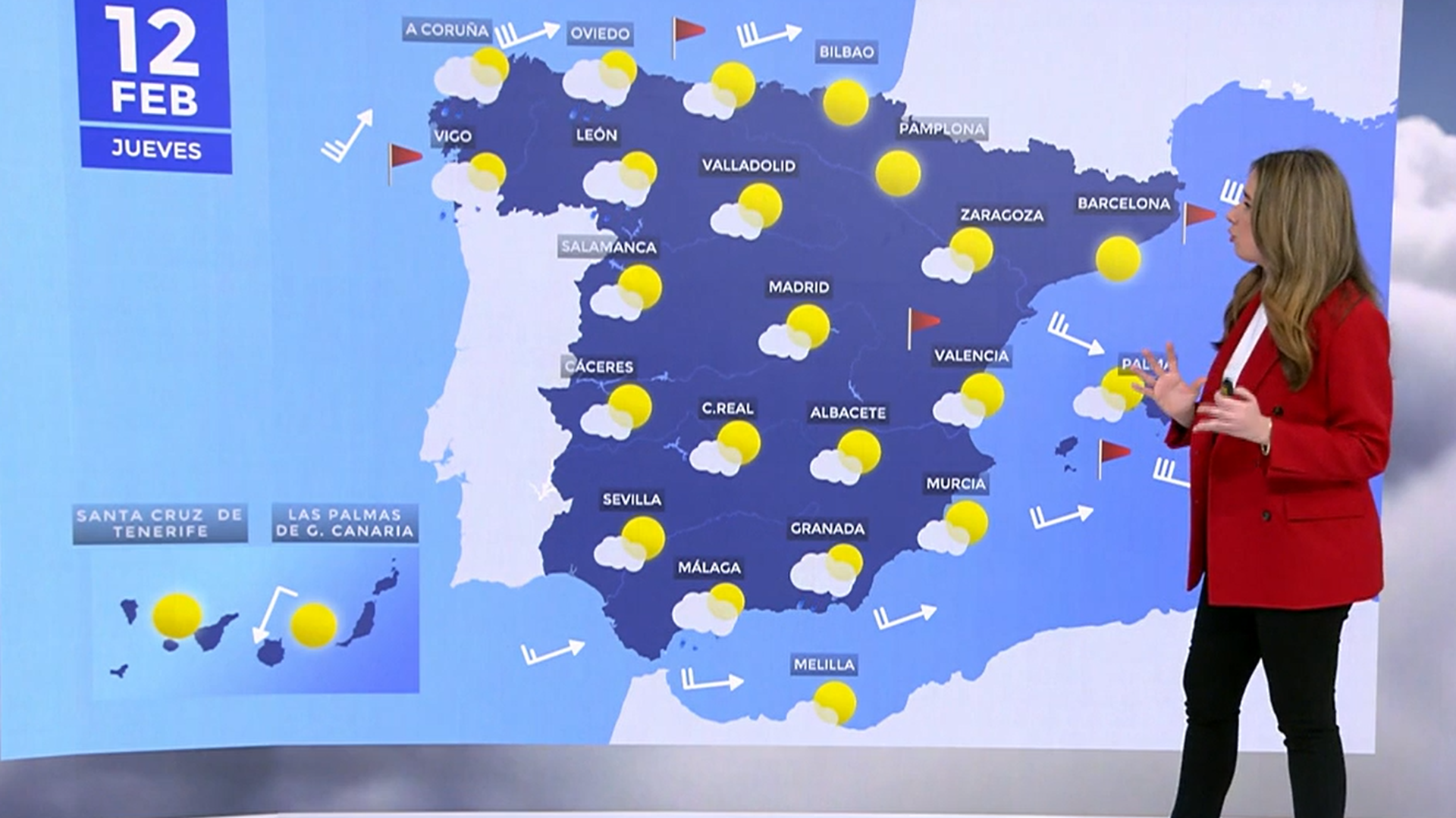 La borrasca Oriana traerá viento y un fuerte temporal