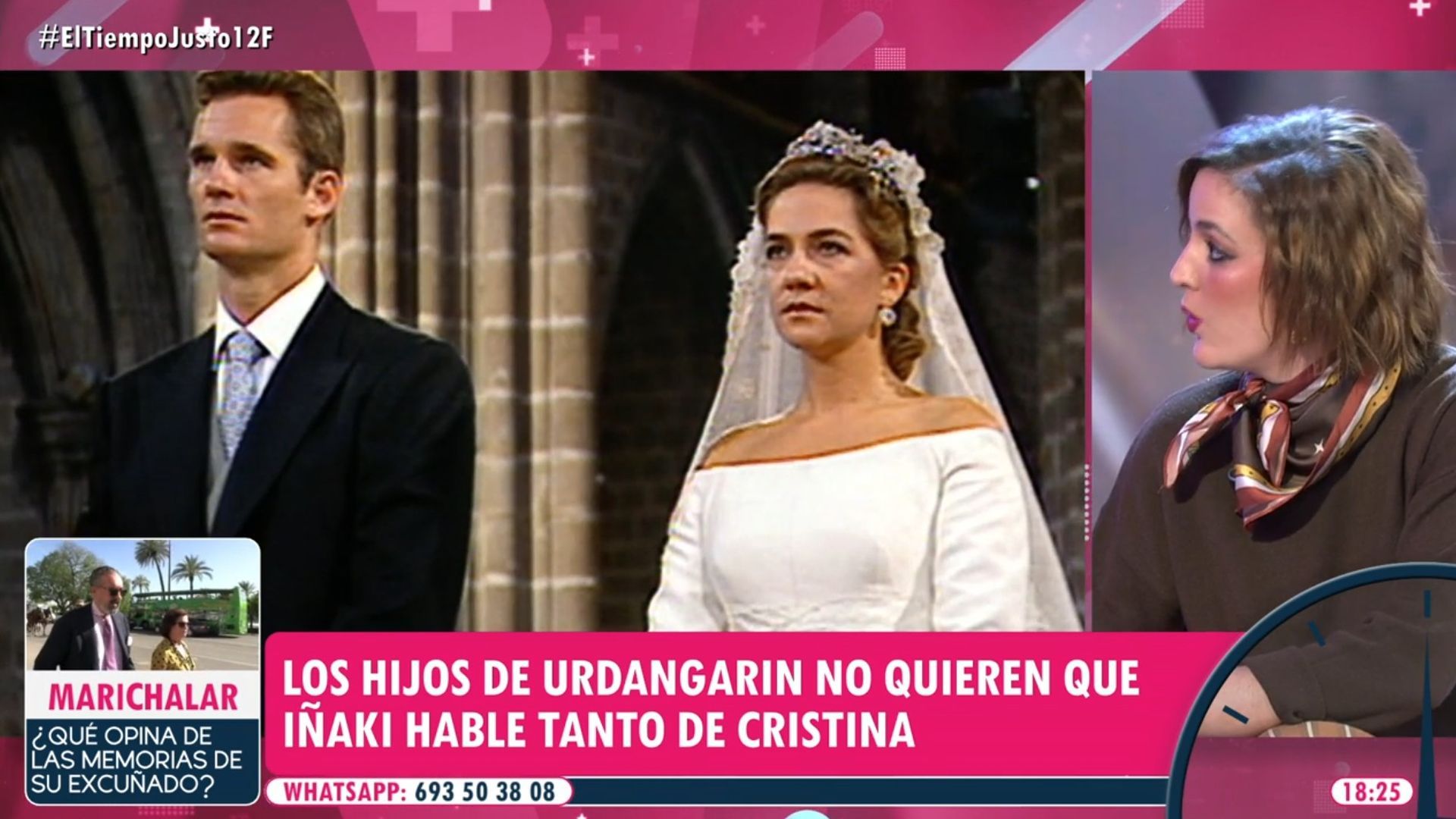 Leticia Requejo destapa la verdadera relación entre Iñaki Urdangarín y la infanta Cristina: "Han tenido un encuentro fortuito y casual"