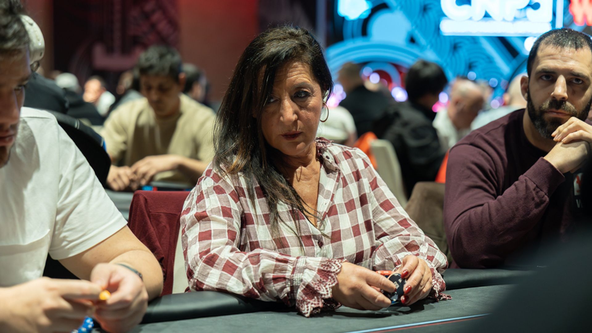 Lola Velázquez en el CNP