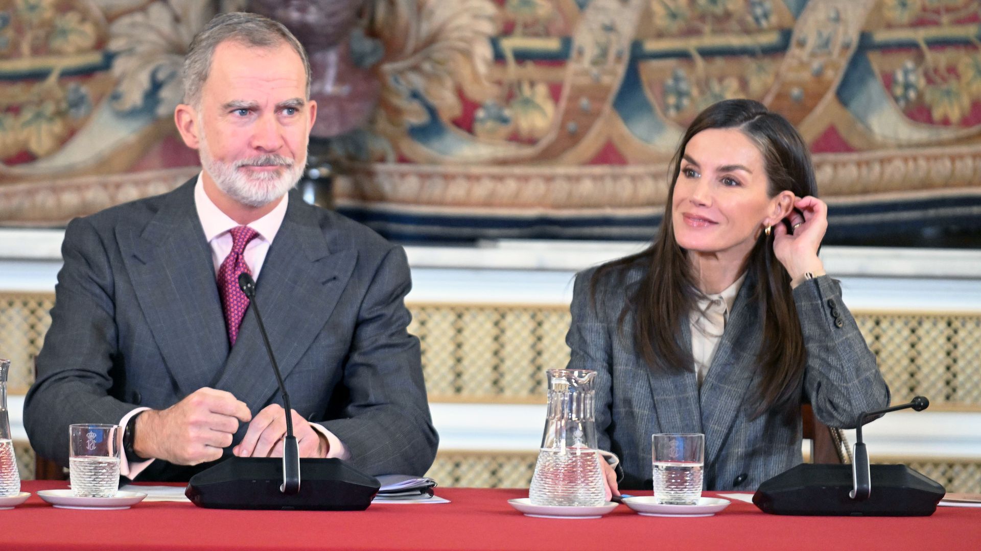 Los reyes Felipe y Letizia