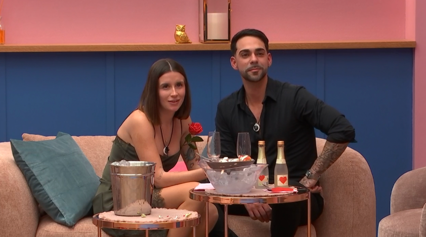 Sandra y José Luís después de la hora sin cámaras