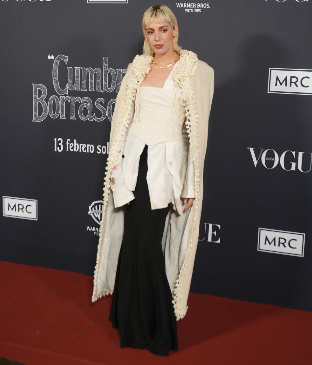Silma López en la premier de 'Cumbres borrascosas' en Madrid
