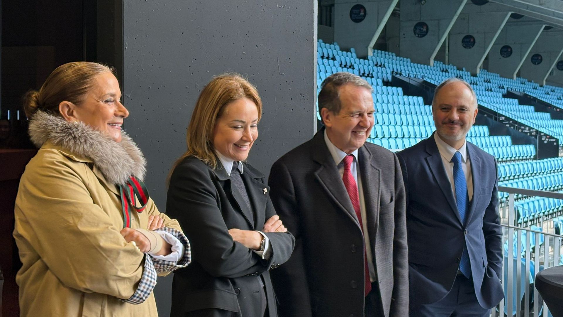Abel Caballero y Marián Mouriño Abel Caballero y Marián Mouriño