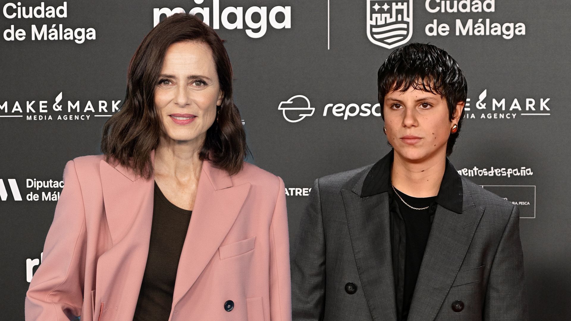 Aitana Sánchez Gijón y su hija, Bruna Lucadamo