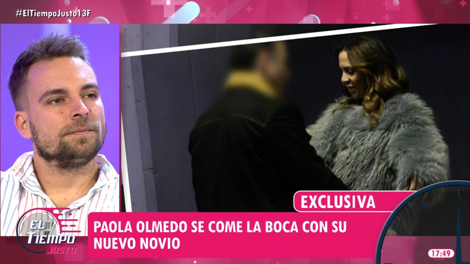 Exclusiva | José María Almoguera reacciona a las imágenes de Paola Olmedo besándose apasionadamente con su nuevo amor