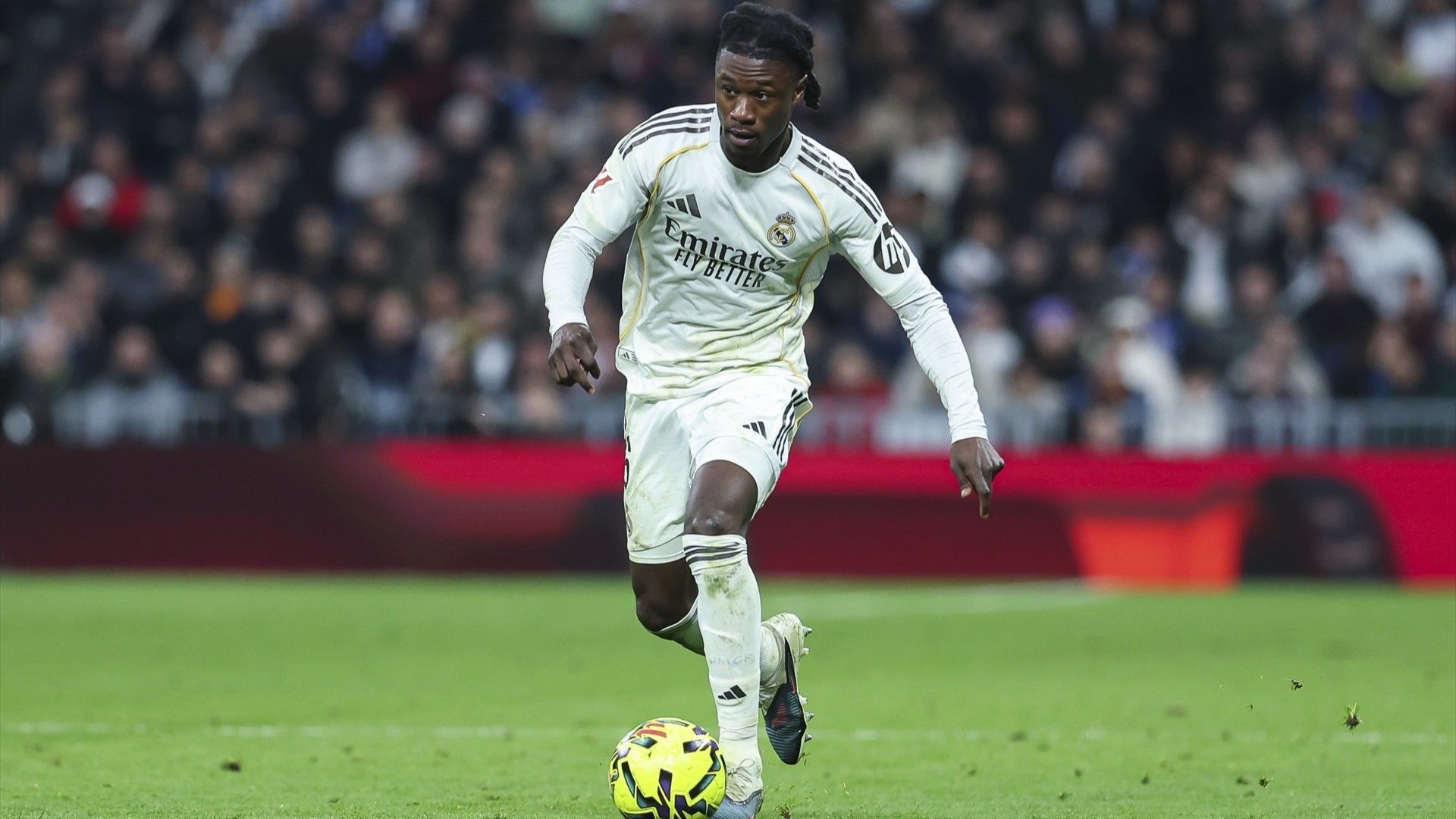 Eduardo Camavinga, en un partido del Real Madrid