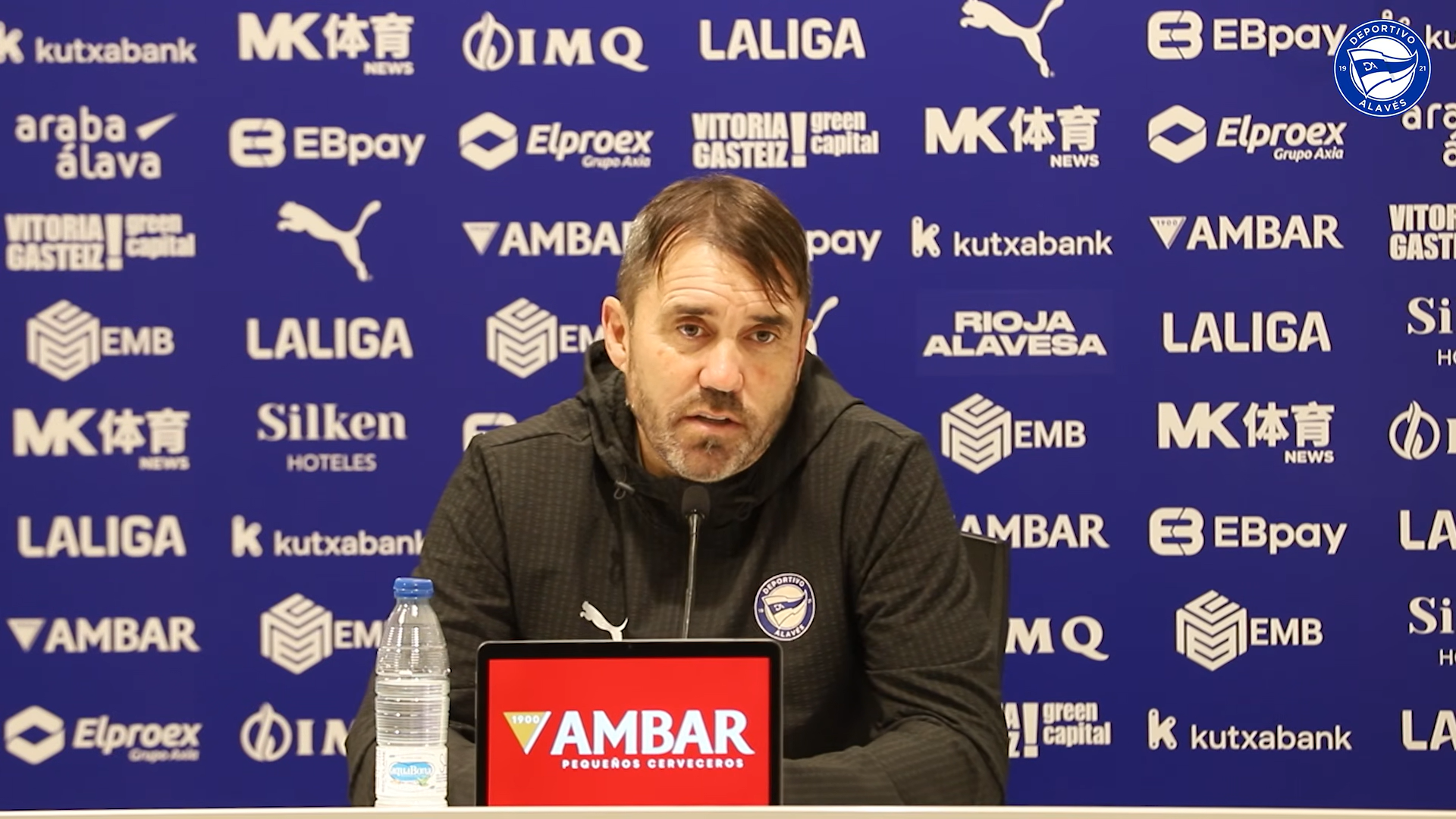 Eduardo Coudet, en sala de prensa Eduardo Coudet, en sala de prensa