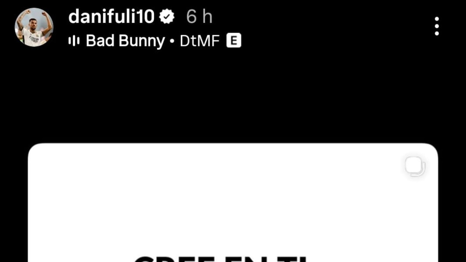 El mensaje de Ceballos en redes sociales