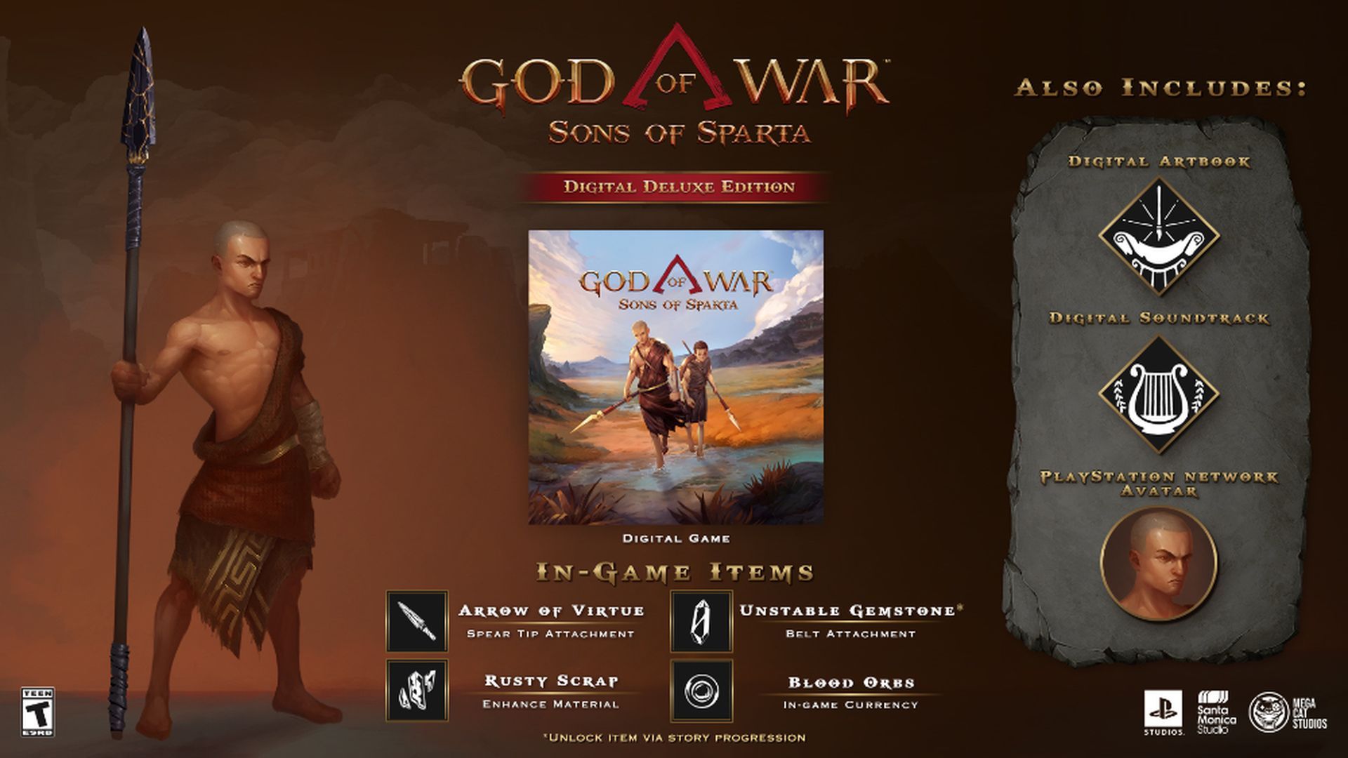 God of War Sons of Sparta Digital Deluxe Edition