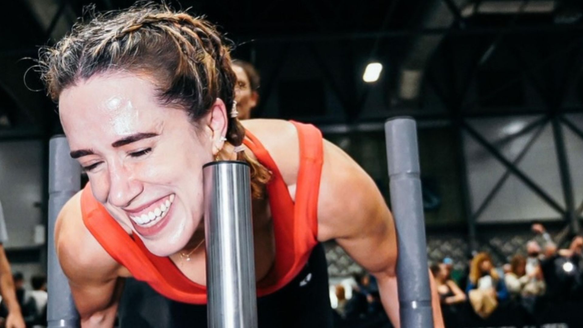 María, compitiendo en Hyrox María, compitiendo en Hyrox