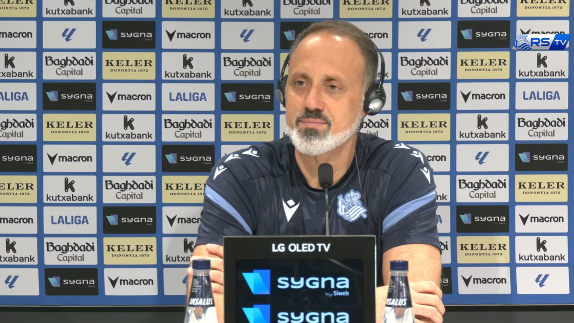 Matarazzo, en sala de prensa Matarazzo, en sala de prensa