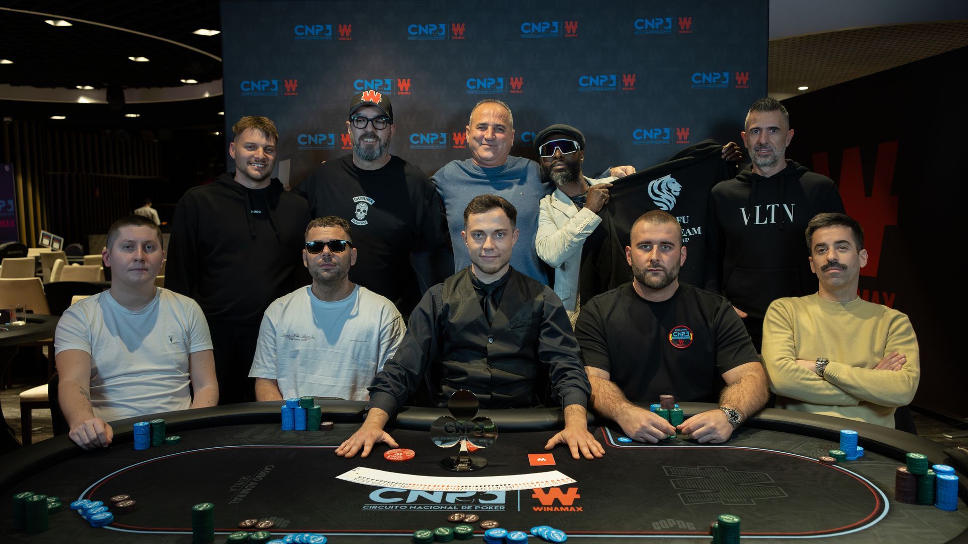 Mesa final en el High Roller