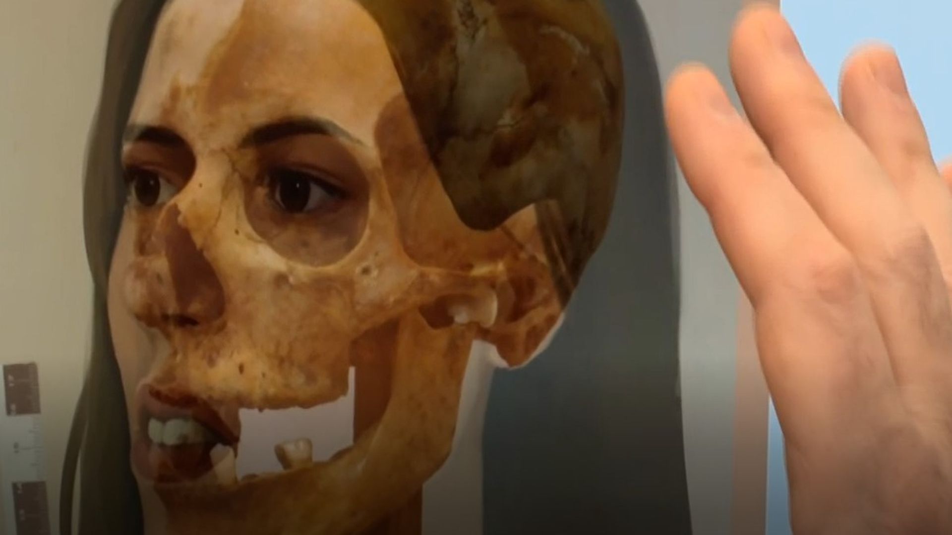 Poniendo rostro a un cráneo