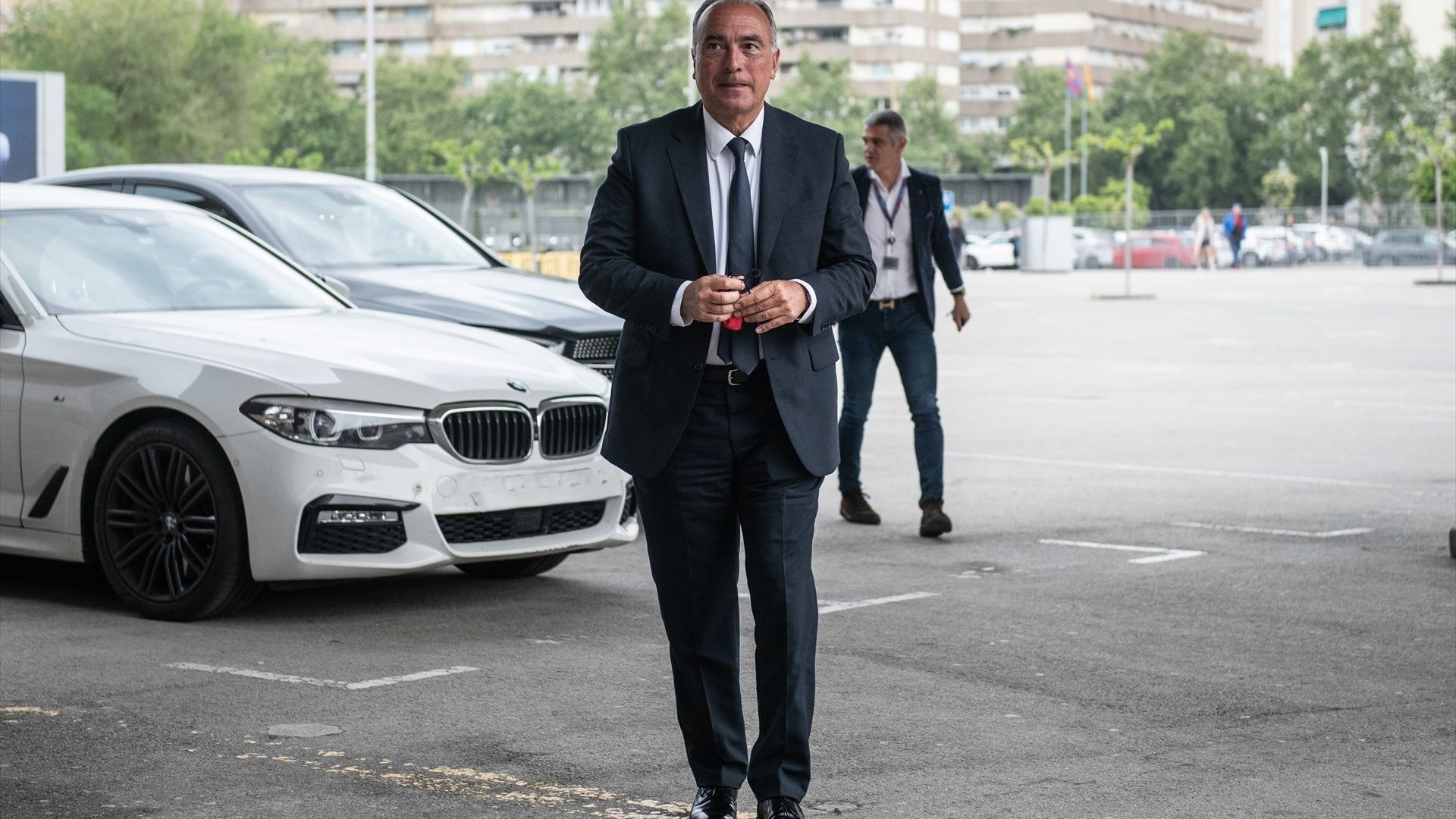 Rafa Yuste, presidente en funciones del FC Barcelona Rafa Yuste, presidente en funciones del FC Barcelona