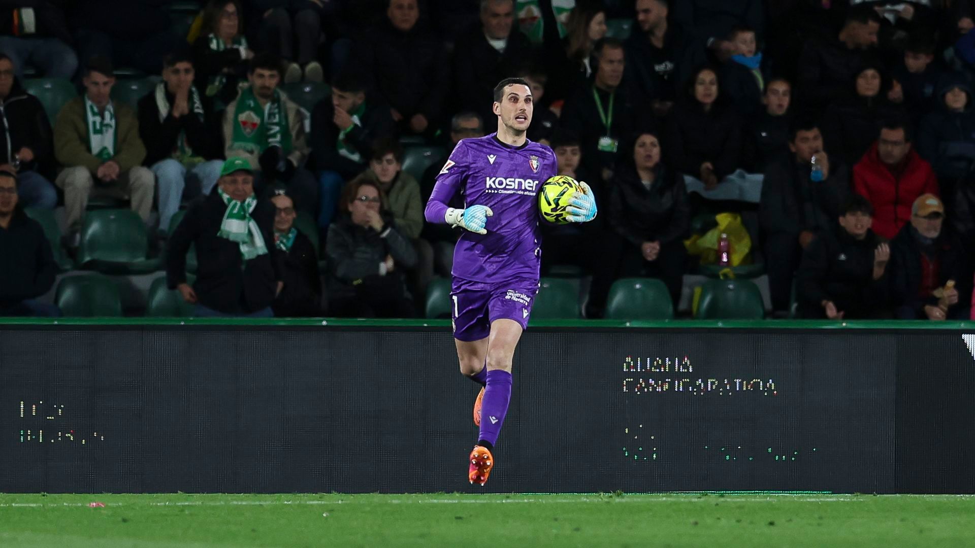 Sergio Herrrera en el Martínez Valero Sergio Herrrera en el Martínez Valero