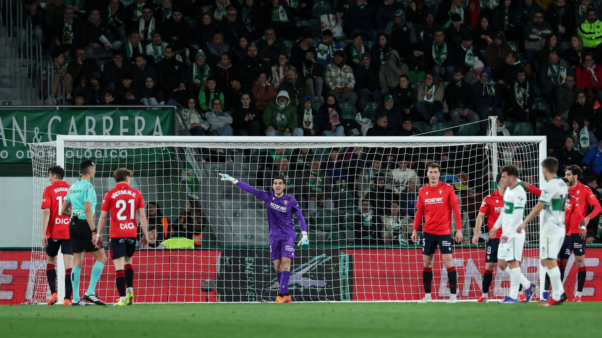 Sergio Herrrera en el Martínez Valero