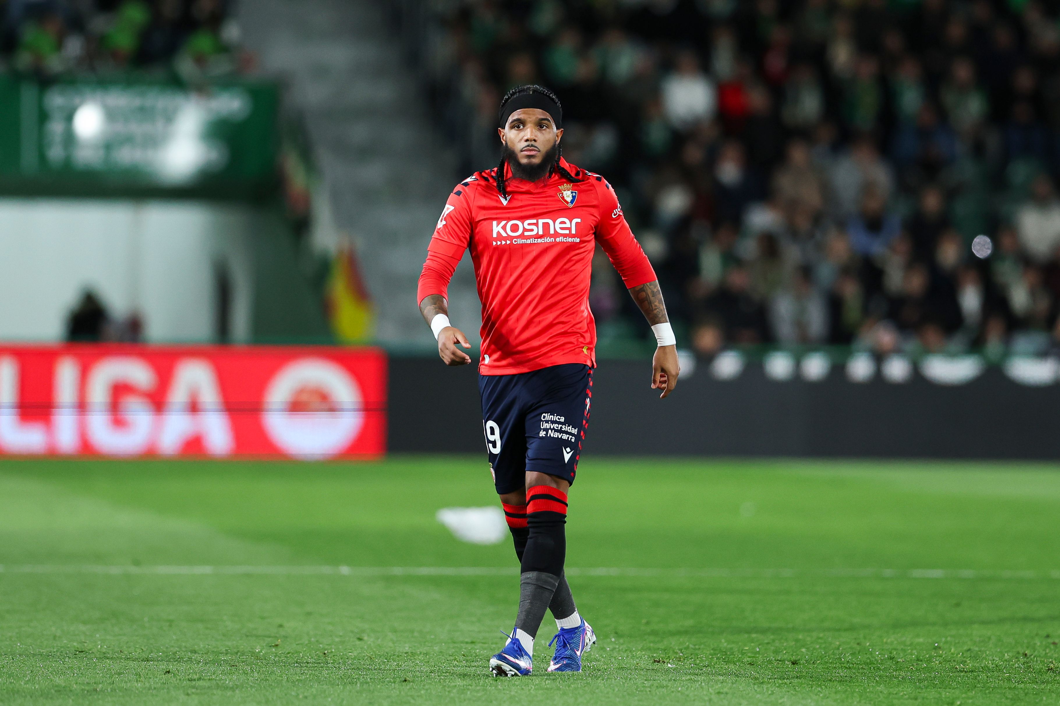 Valentín Rossier en el Martínez Valero