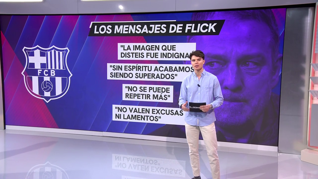 Dani Martidí analiza las frases de Hansi Flick en la derrota contra el Atlético de Madrid