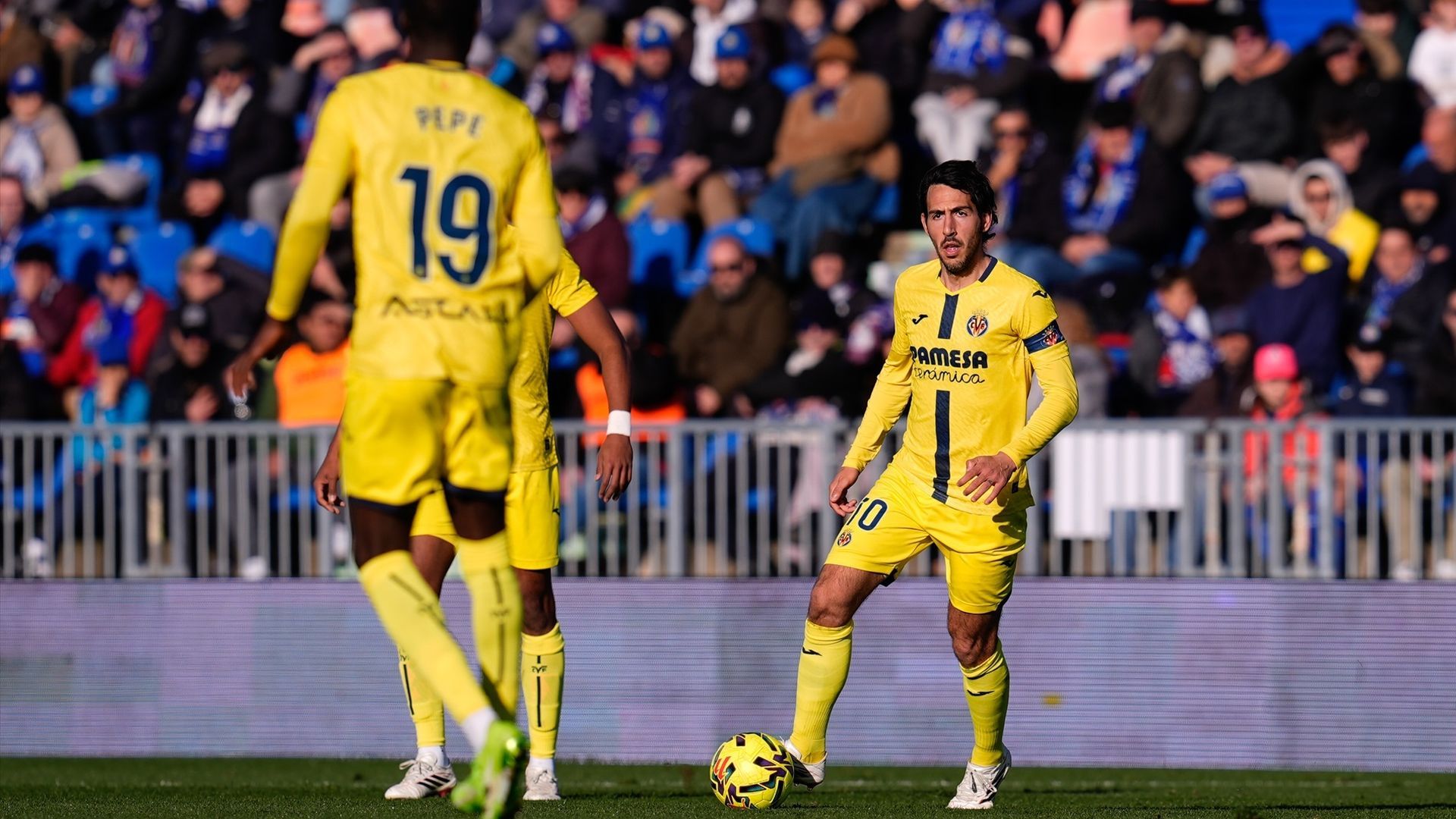 Dani Parejo en el Getafe - Villarreal
