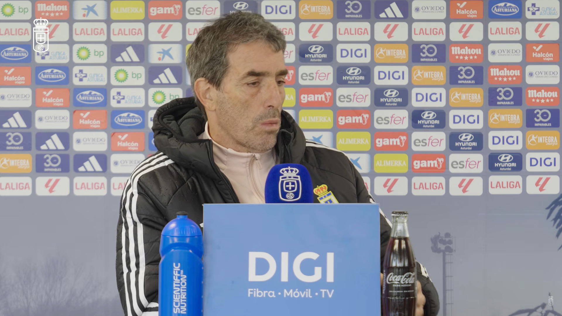 Guillermo Almada, en sala de prensa