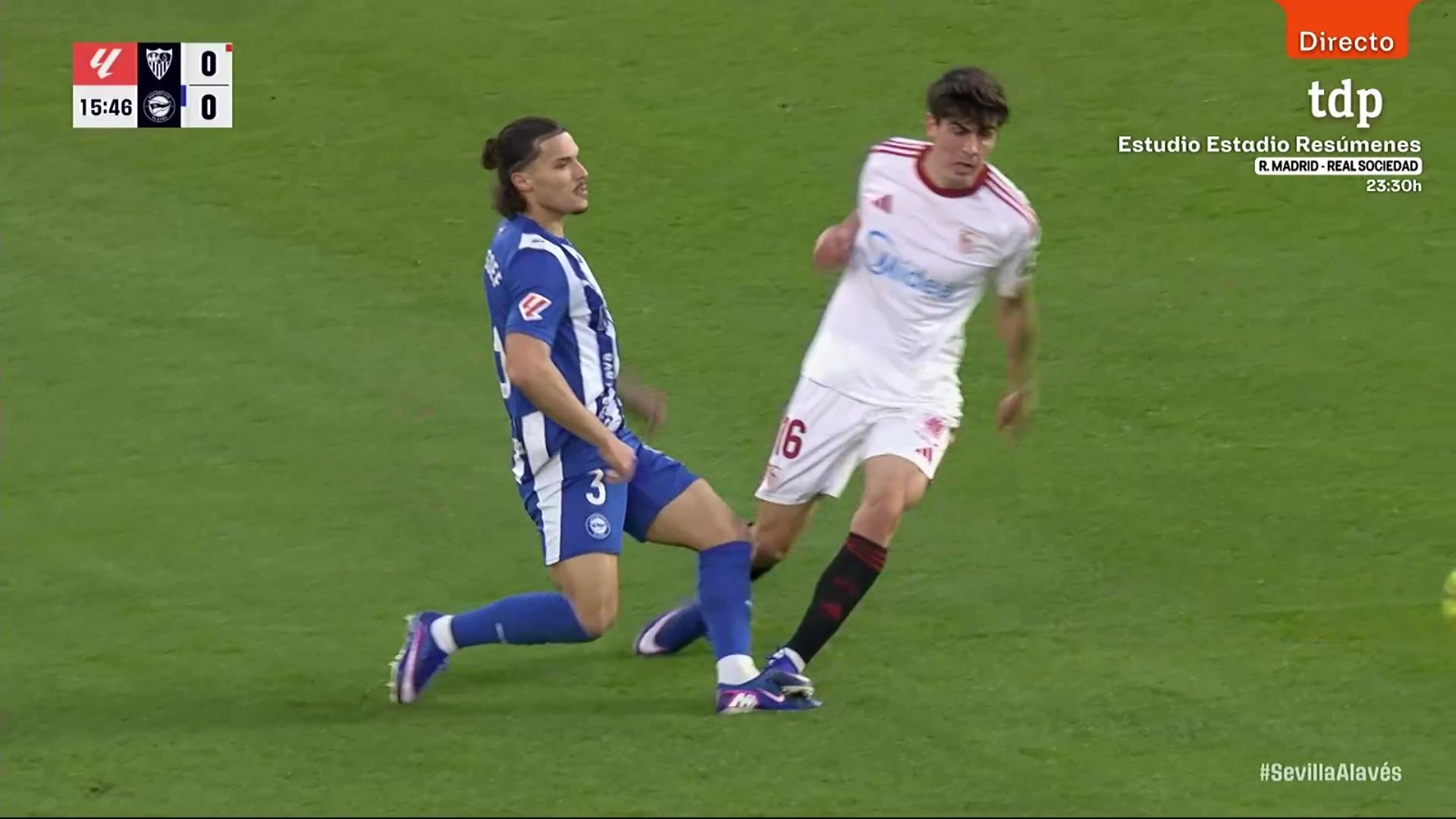 La acción de la segunda amarilla a Juanlu