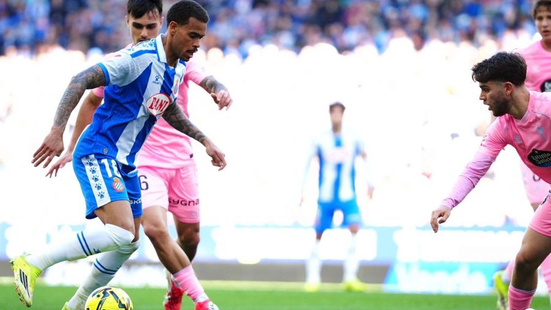 Lance del Espanyol - Celta.