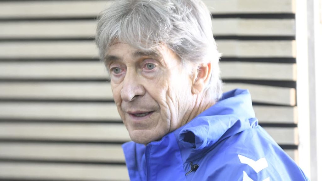 Manuel Pellegrini en la previa del Mallorca-Betis