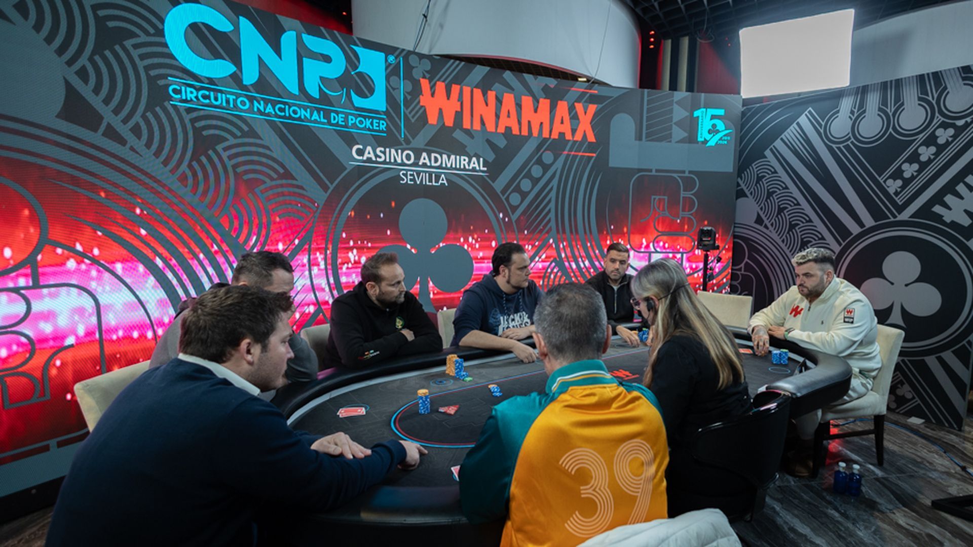 Mesa Televisada en el CNP Winamax Sevilla 2026