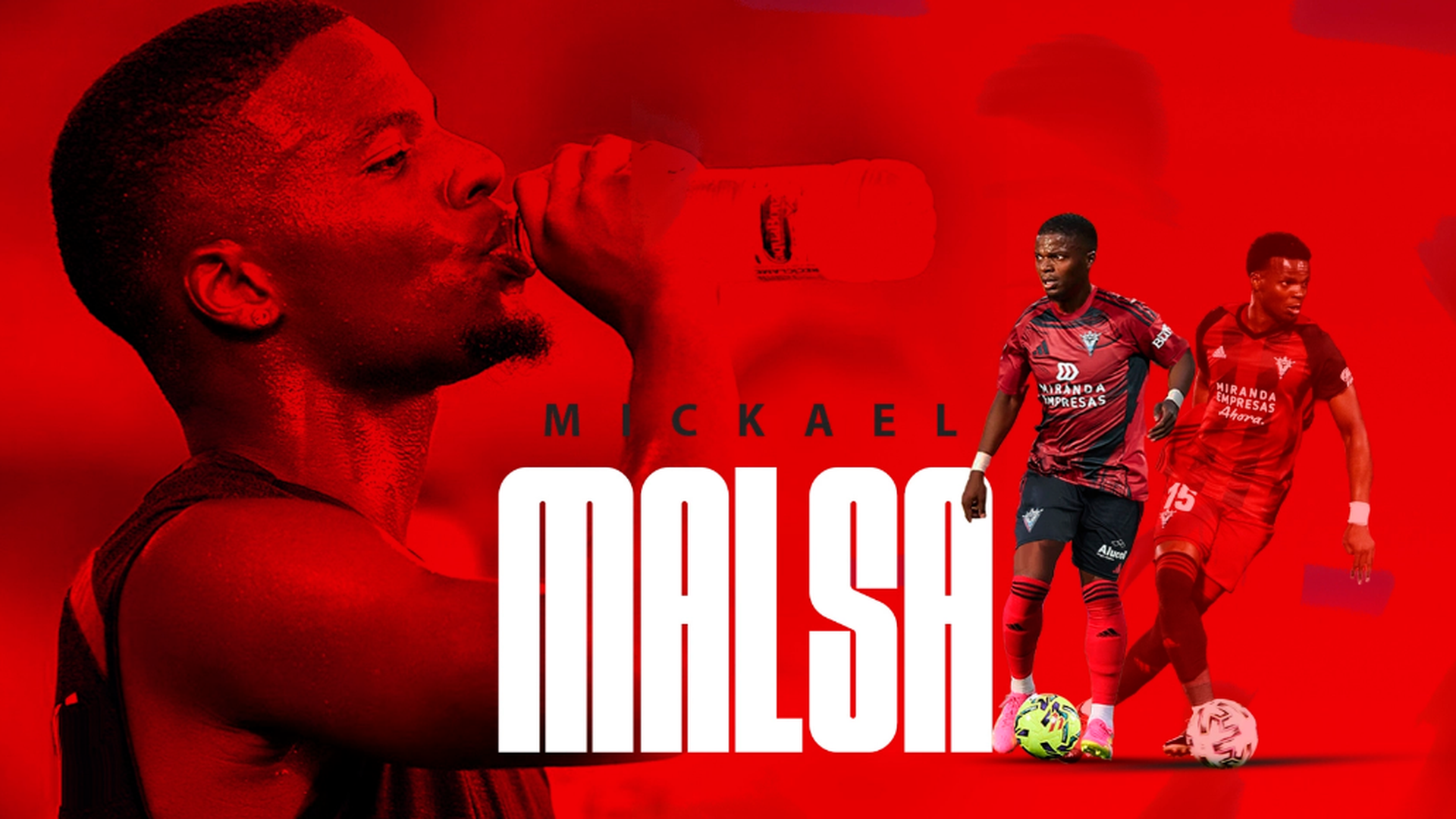 Mickaël Malsa vuelve al CD Mirandés. Mickaël Malsa vuelve al CD Mirandés.