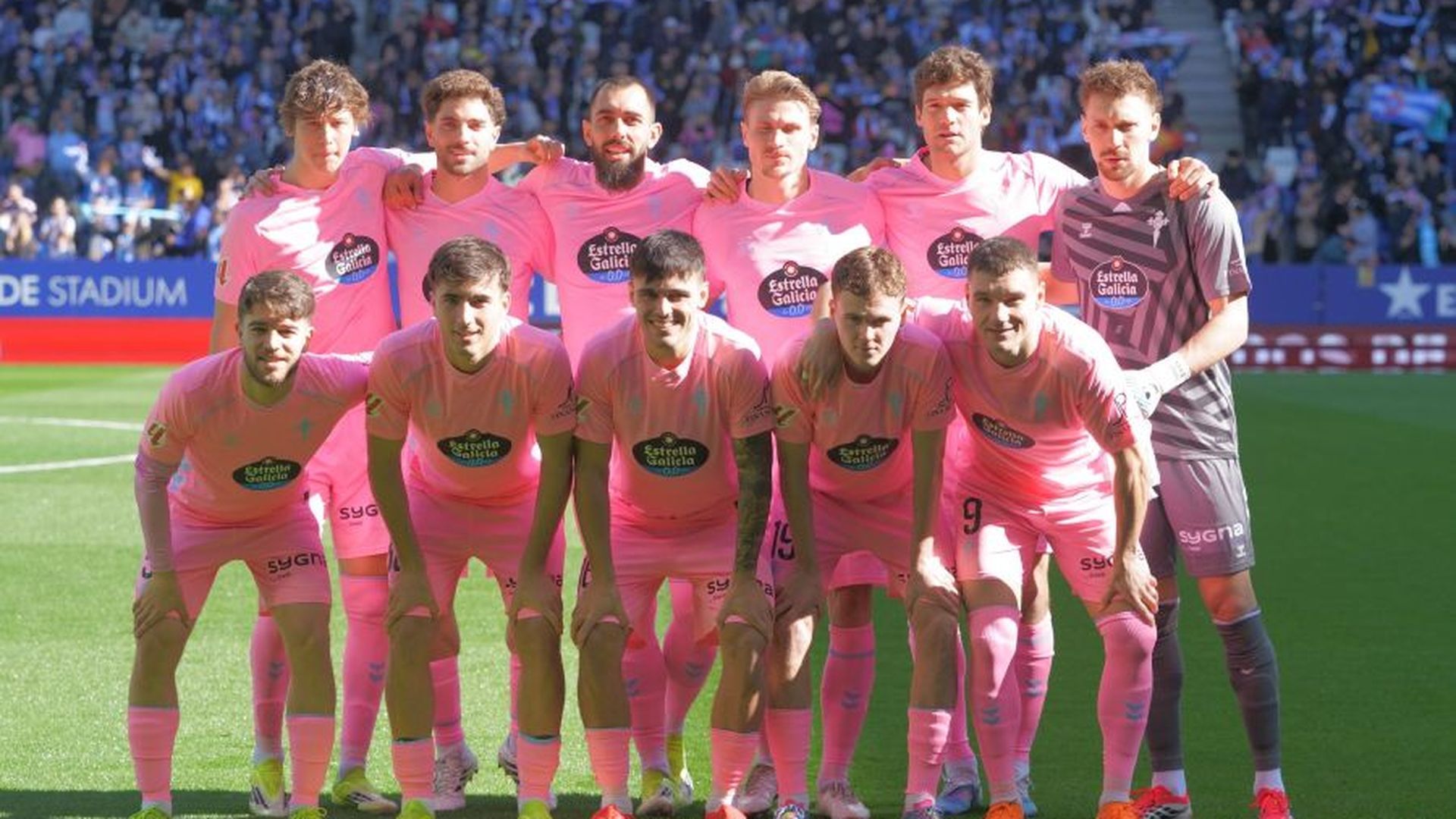 Once titular del Celta Once titular del Celta