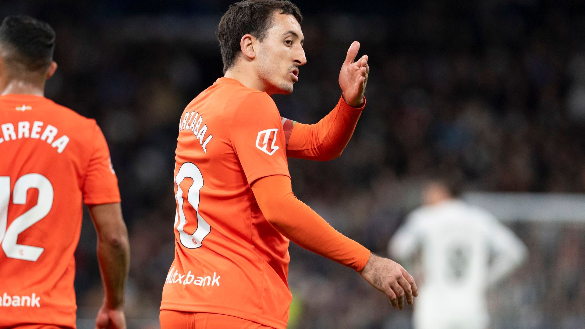 Oyarzabal, tras su gol al Real Madrid Oyarzabal, tras su gol al Real Madrid