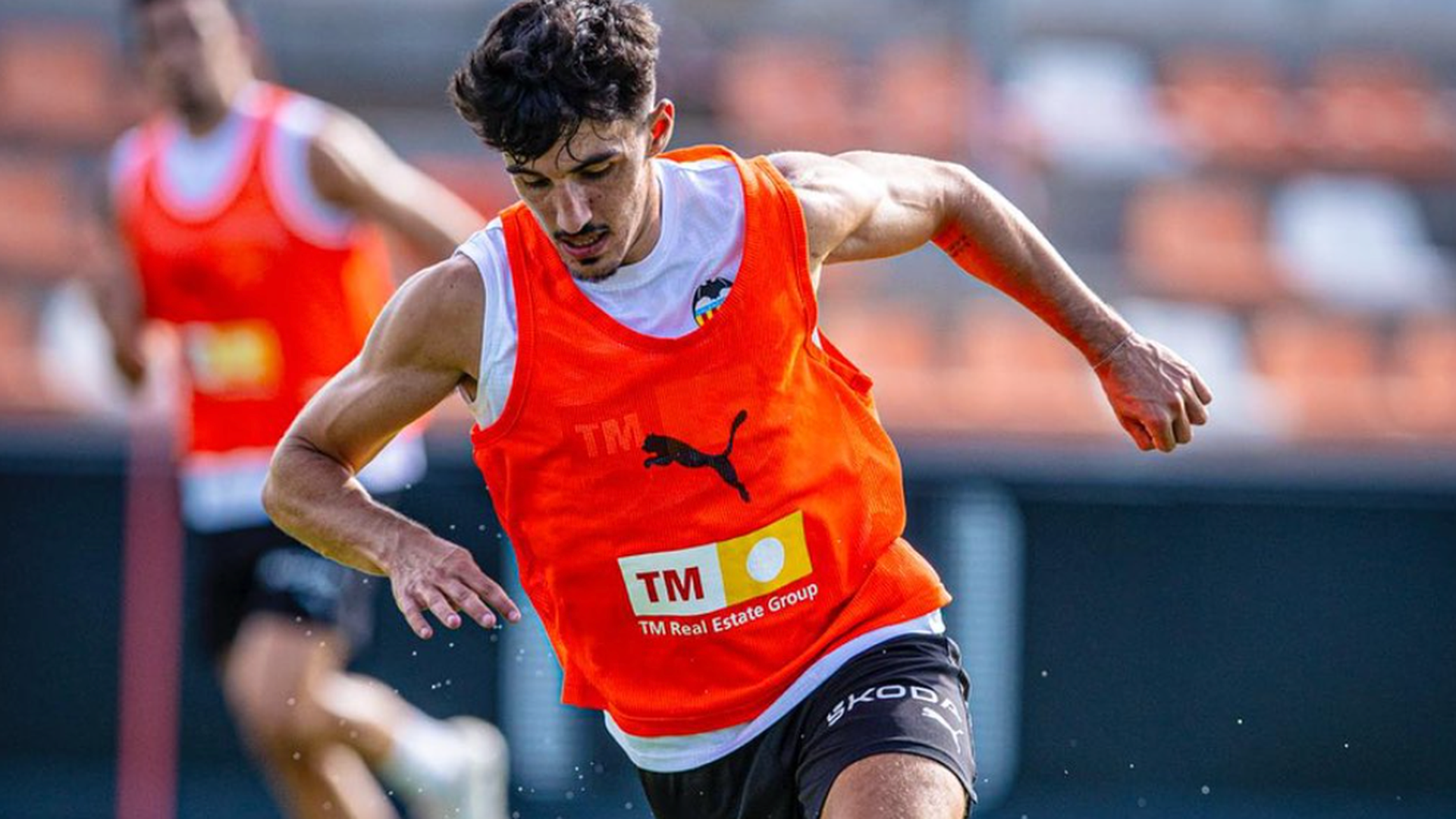 Diego López entrenando